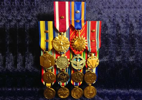 Question about mini-medals and devices for mess dress : r/AirForce