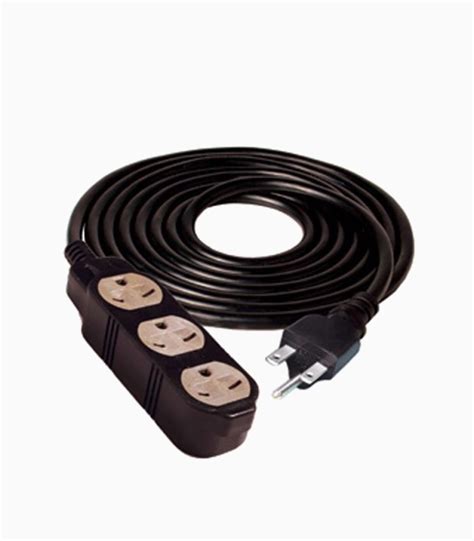 Heavy Duty Extension Cord, 240V, 12' – GreenLightsDirect