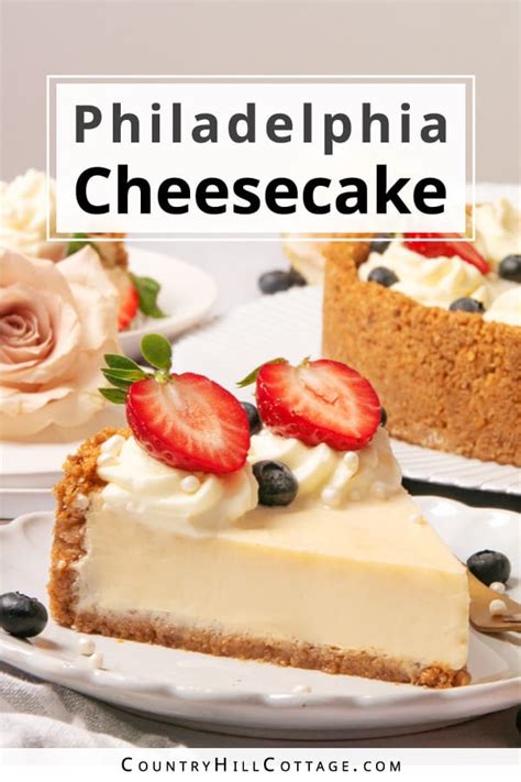 Philadelphia Cheesecake Recipe