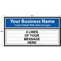 Outdoor Business Marquee Signs - Free Custom Designs - Compare