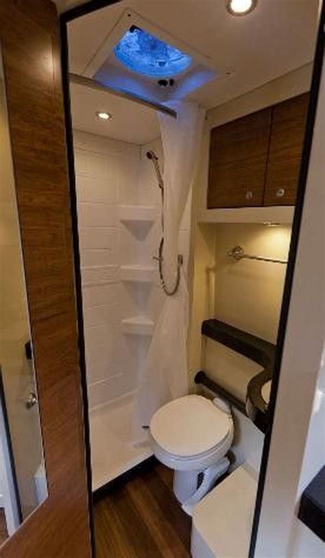 Nice 41 Amazing Small Rv Bathroom Toilet Remodel Ideas. More at https://homishome.com/2018/09/04 ...