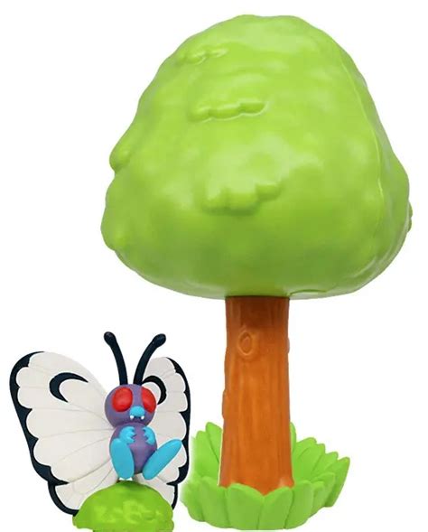 Forest Pokemon 2 Toy Set led by Bulbasaur, Pinsir, Treecko, Butterfree