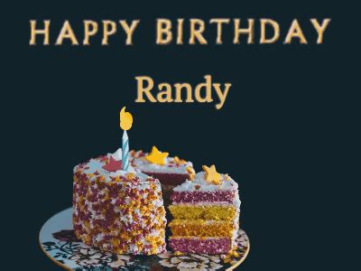 Happy Birthday Randy GIF 5