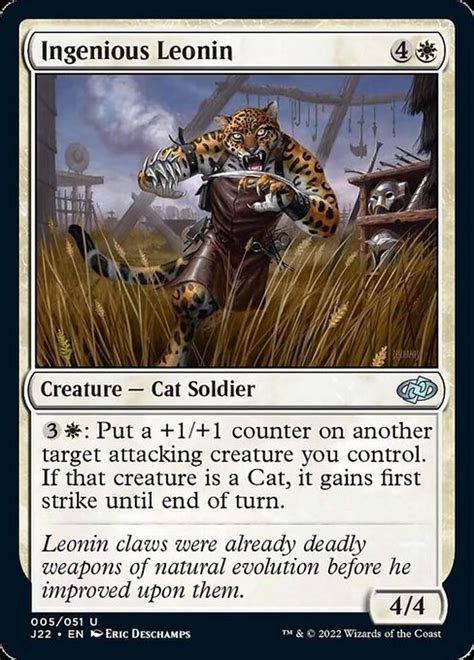 Ingenious Leonin - Magic the Gathering - MTG card