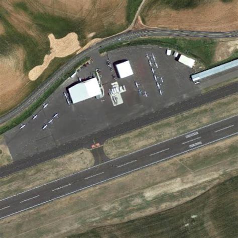 Pullman-Moscow Regional Airport in Pullman, WA (Google Maps)