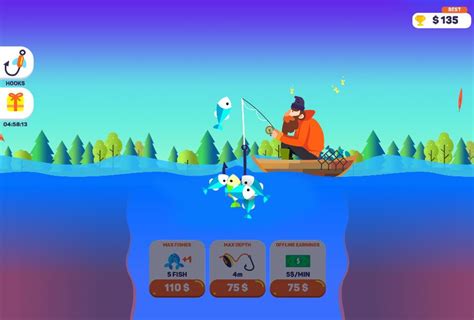 Play Tiny Fishing free online | Fishing games for kids, Lake fishing ...