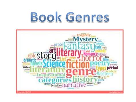 Book genres lesson