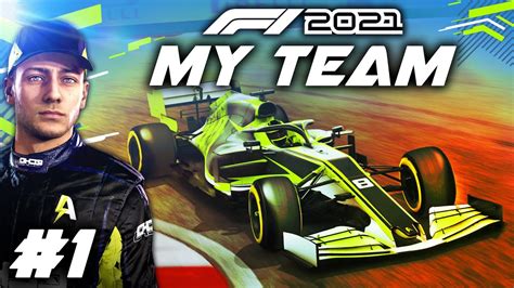 F1 2021 MY TEAM CAREER Part 1: New Journey Begins in F1 for my 'Create A Team' Career Mode ...