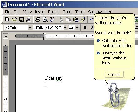 Clippy from Microsoft Word in 1997 : r/nostalgia