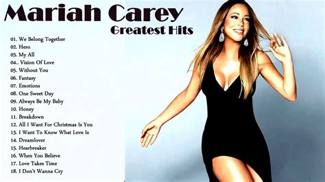 Mariah Carey Greatest Hits Playlist Mariah Carey - YouTube