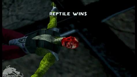 Mortal Kombat 9 Reptile Fatalities