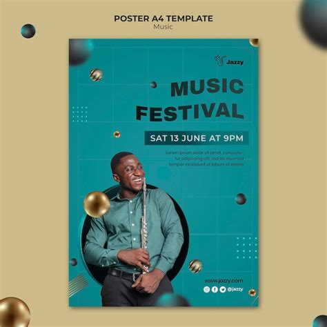 Dynamic Music Concert Poster Template - Free PSD Download - Downloader Baba