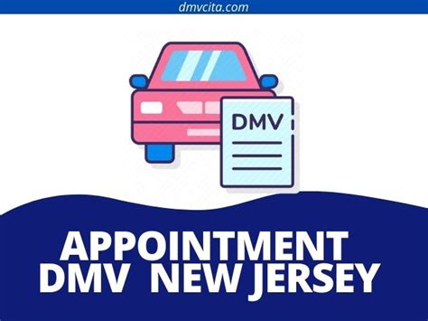 How do I make an appointment at the New Jersey NJ DMV? - DMV Cita