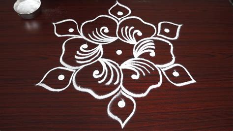 Simple Flower Rangoli Designs For Beginners | Best Flower Site