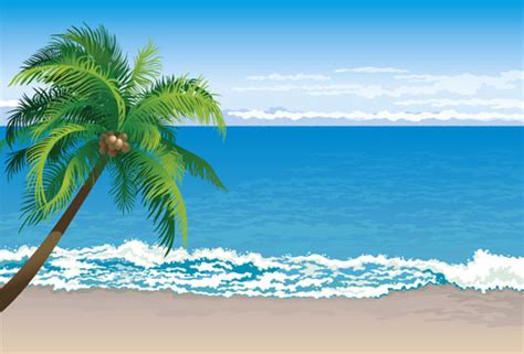 Tropical beach clipart free vector download (4,206 Free vector) for commercial use. format: ai ...