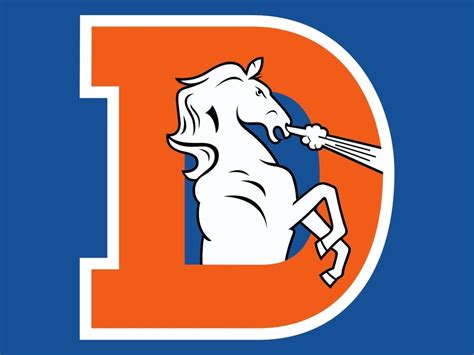 Horse Denver Broncos Logo drawing free image download