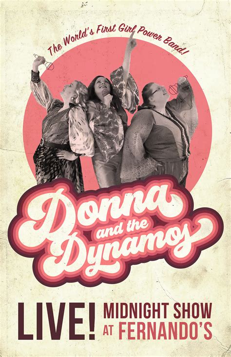 Mamma Mia! Poster (+ Donna and the Dynamos Poster) | Behance :: Behance