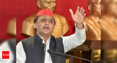 Akhilesh Yadav: BJP’s vendetta culture may return to haunt them | India News - Times of India