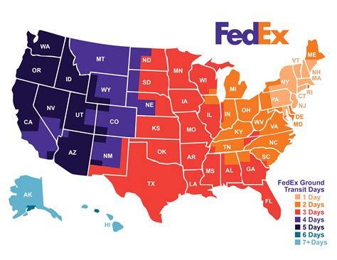 Fedex Zip Code Map - Gillie Donnamarie