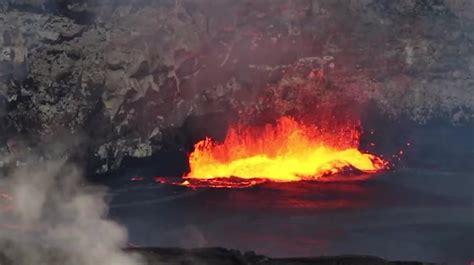 Impressive Display by Lava Lake - Videos from The Weather Channel