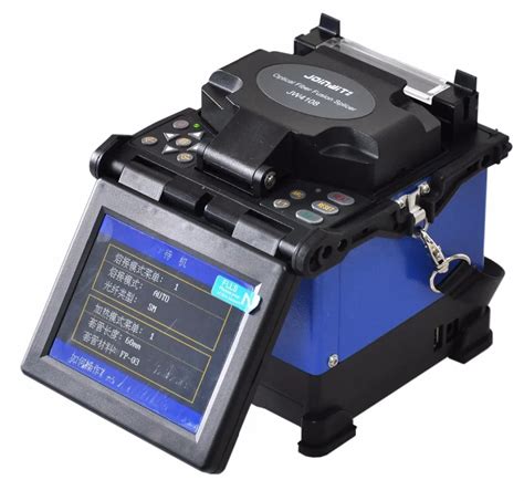 ZHWCOMM JW4108 optical fiber cable splicing machine 5 inches LCD display optical fusion splicer ...