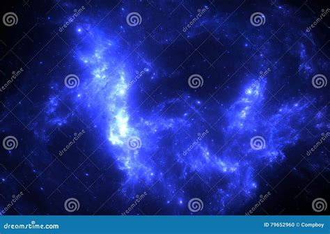 Deep space nebula stock photo. Image of nebulae, diffraction - 79652960