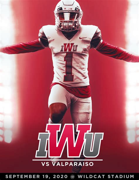 IWU Football Program Covers on Behance