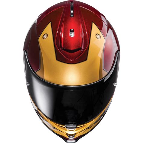 HJC IS-17 Iron Man Motorcycle Helmet & Visor - Full Face Helmets ...