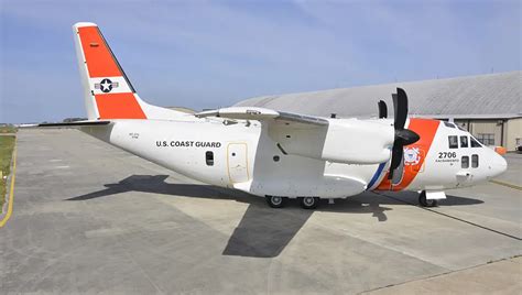 Guardia Costera de Estados Unidos introduce el avión C-27J de vigilancia.