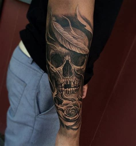 76 Crazy Skull Tattoos Designs - Mens Craze