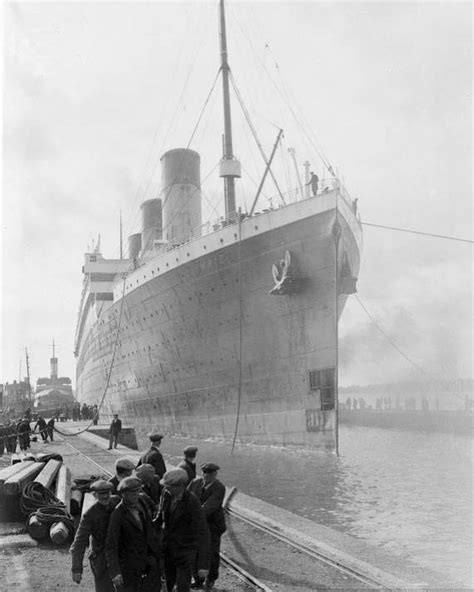 White Star Line’s Instagram photo: “The Olympic is photographed in late 1934 at the Trafalgar ...