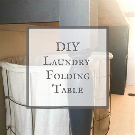 The Perfect DIY Laundry Folding Table - Twelve On Main