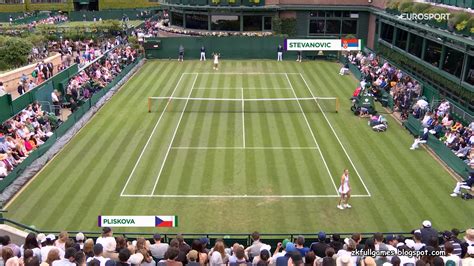 TENNIS: Wimbledon 2023 - Round 1 - Karolina Pliskova vs Natalija ...