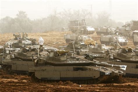 Israeli tanks hit Hamas positions in Gaza after rocket fire | The Times of Israel