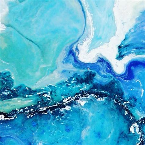 Ocean Blue 🌊 from Sidney by Siberian artist Antuanelle (📷Antuanelle.art ...