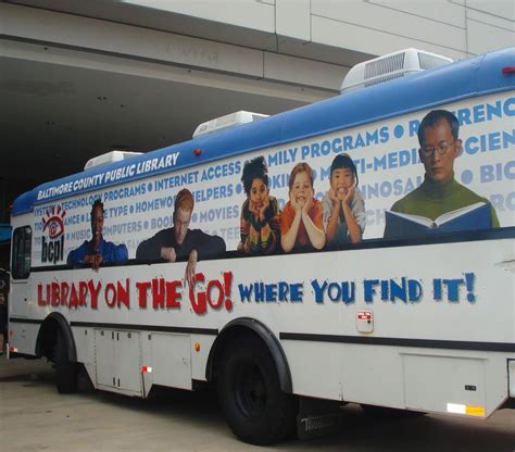 Bookmobile, Baltimore County (Md.) Public Libraries. | Bookmobile, Library week, Library