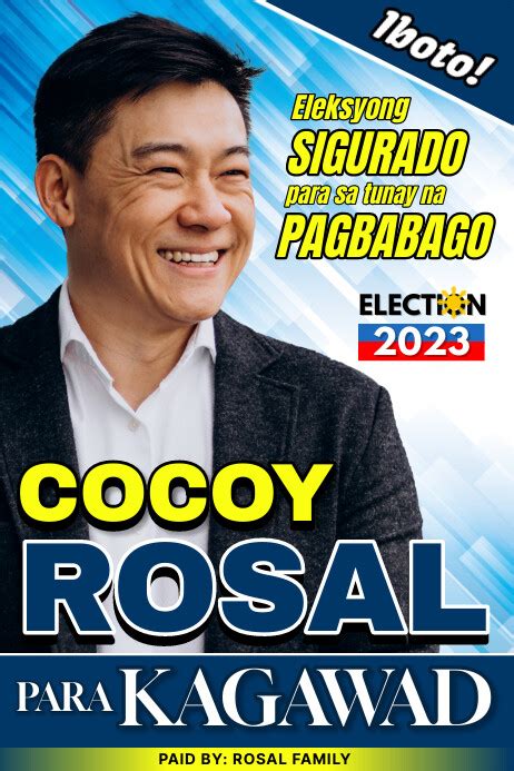 Barangay Election Template 的副本 | PosterMyWall