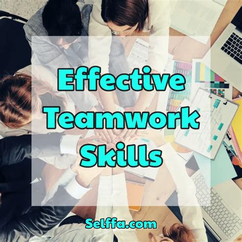 Effective Teamwork Skills - SELFFA