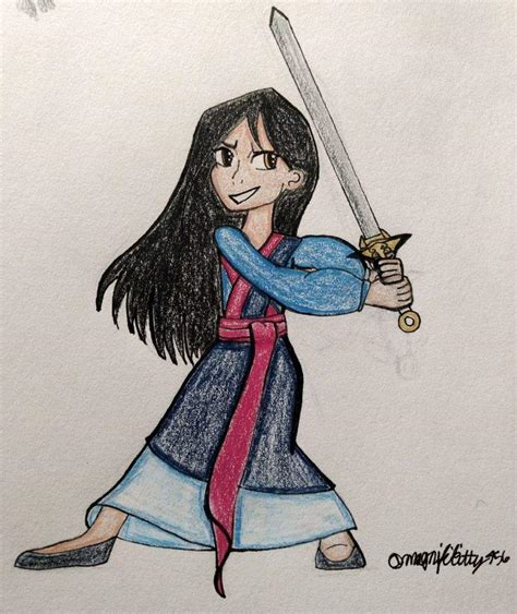 Mulan Style Swap Drawing | Cartoon Amino