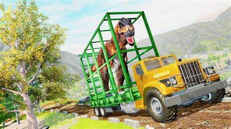 Dino Transport Truck Games: Dinosaur Transport on Behance