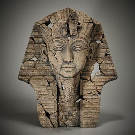 Edge Sculpture Tutankhamun Bust (Sands of Time) - Artists from Generation Gallery UK