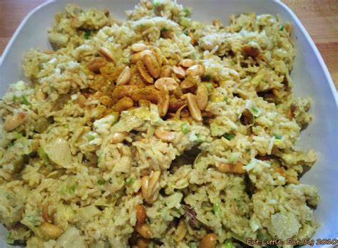 Recipe for Curried Rice Salad | Eat Little, Eat Big