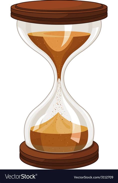 Illustration of sand clock. Download a Free Preview or High Quality ...