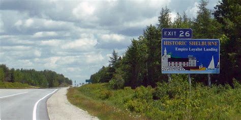 Historic Shelburne sign, Nova Scotia - Notable Travels | Notable Travels