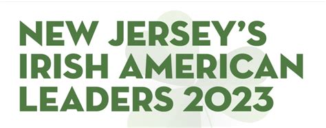 Insider NJ Presents Tom Barrett's New Jersey Irish American Leaders ...