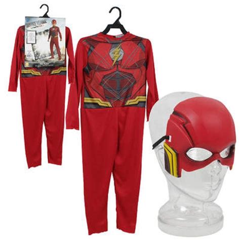 DC Justice League The Flash Kids Costume Halloween Cosplay Dress up Large * Learn more at the ...