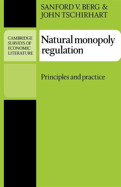 Natural Monopoly Regulation : Principles and Practice - Walmart.com