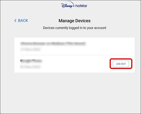 How to Log Out of all devices on Disney+ Hotstar? - JGuru