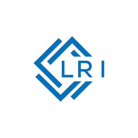 LRI letter design.LRI letter logo design on white background. LRI creative circle letter logo ...