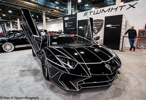 Black Tron Lamborghini Aventador by Giovanna Wheels - GTspirit